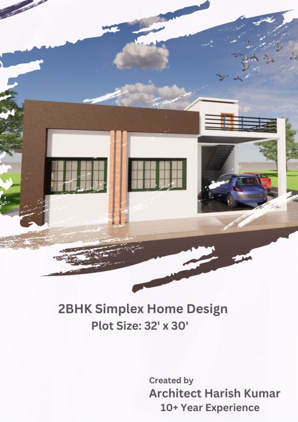 Smart Urban 2BHK – 955 Sqft Design & Construction Guide